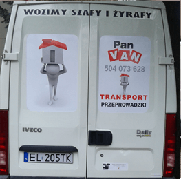 Reklama na samochodzie